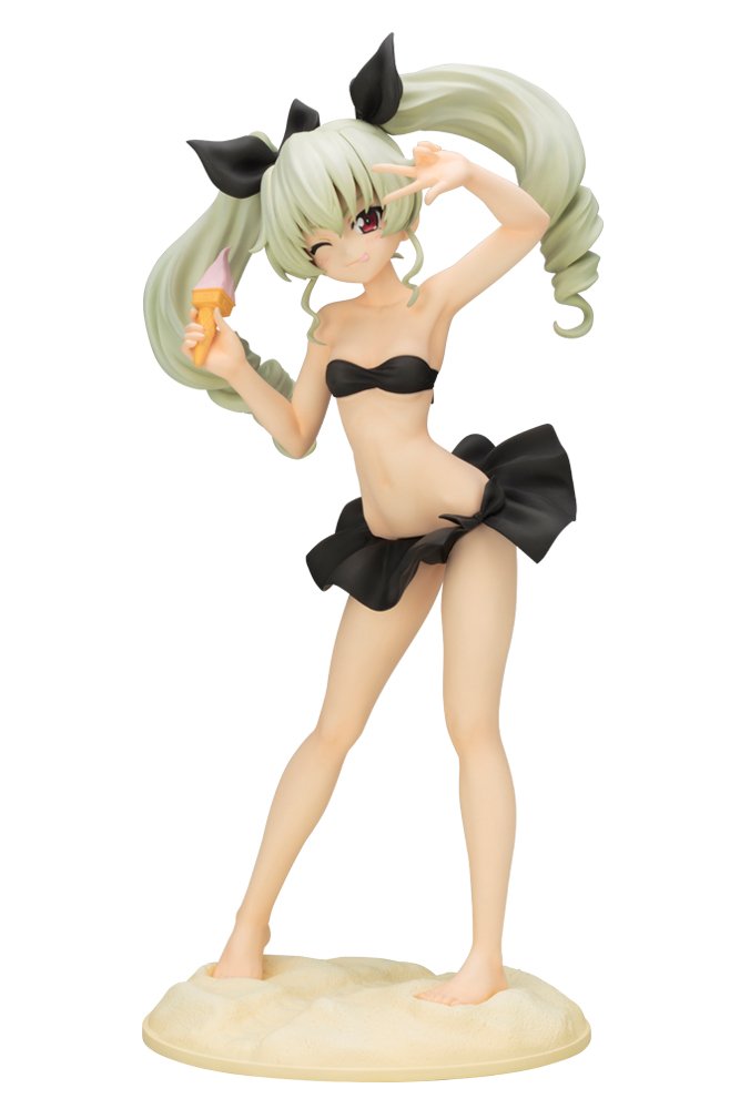 Amazon.co.jp: ガールズ&パンツァー 劇場版 アンチョビ 水着ver. 1/7
