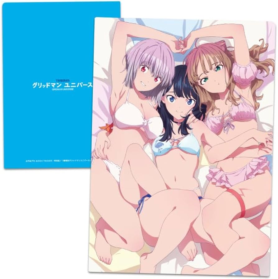 Amazon.co.jp: グリッドマン ユニバース クリアファイル 六花&アカネ