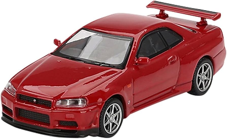 Amazon | MINI GT 1/64 ニッサン スカイライン GT-R R34 Vスペック