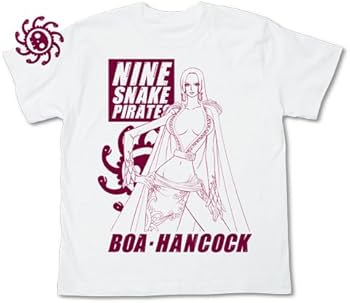 Amazon.co.jp: ワンピース ハンコック Tシャツ ホワイト サイズ:S