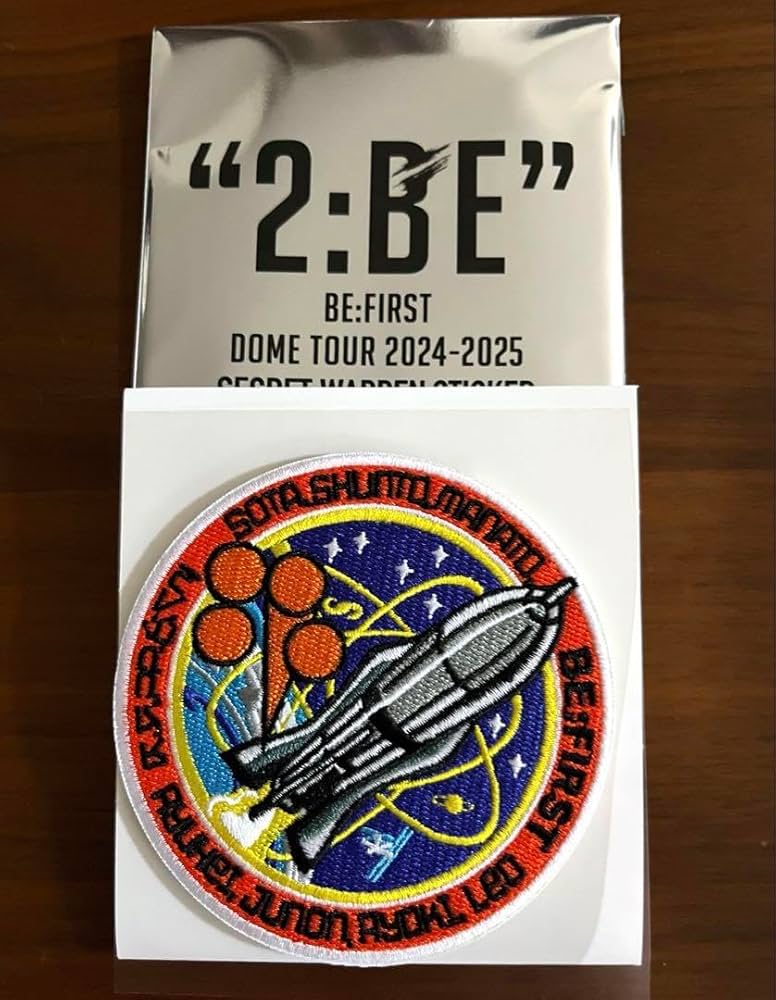 Amazon.co.jp: BEFIRST 2BE DOME TOUR シークレットワッペンステッカー