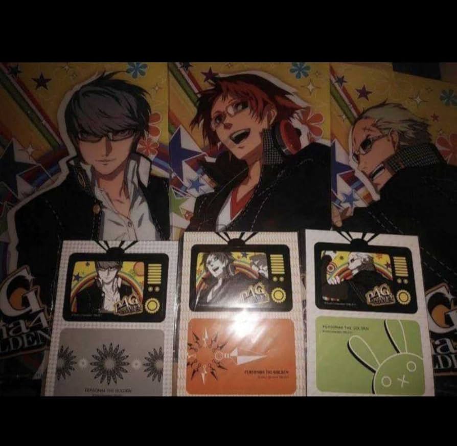 Amazon.co.jp: ペルソナ4 ゴールデン P4G クリアファイル ICカード