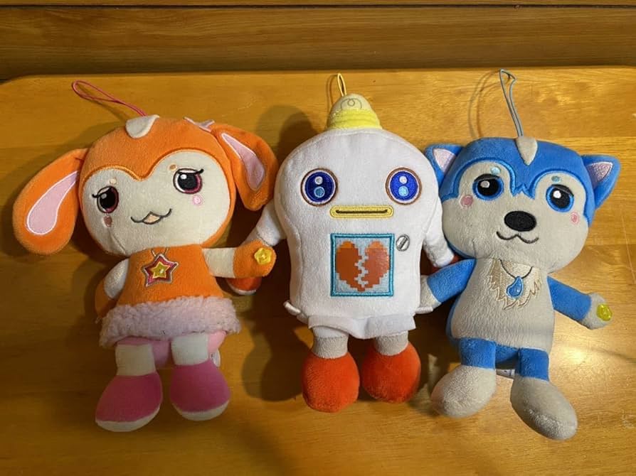 Amazon.co.jp: ガラピコぷ〜 チョロミー ムームー ガラピコ 3体セット