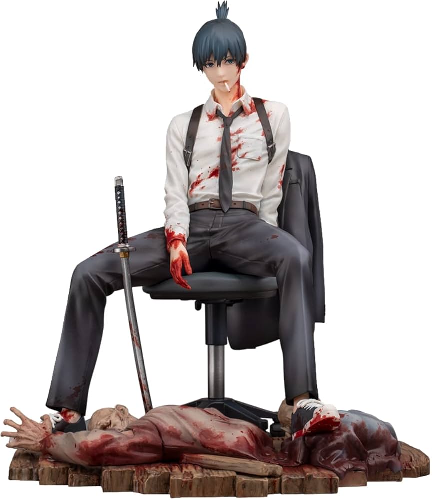 Amazon.co.jp: チェンソーマン 早川アキ 1/7スケール PVC&ABS製 塗装