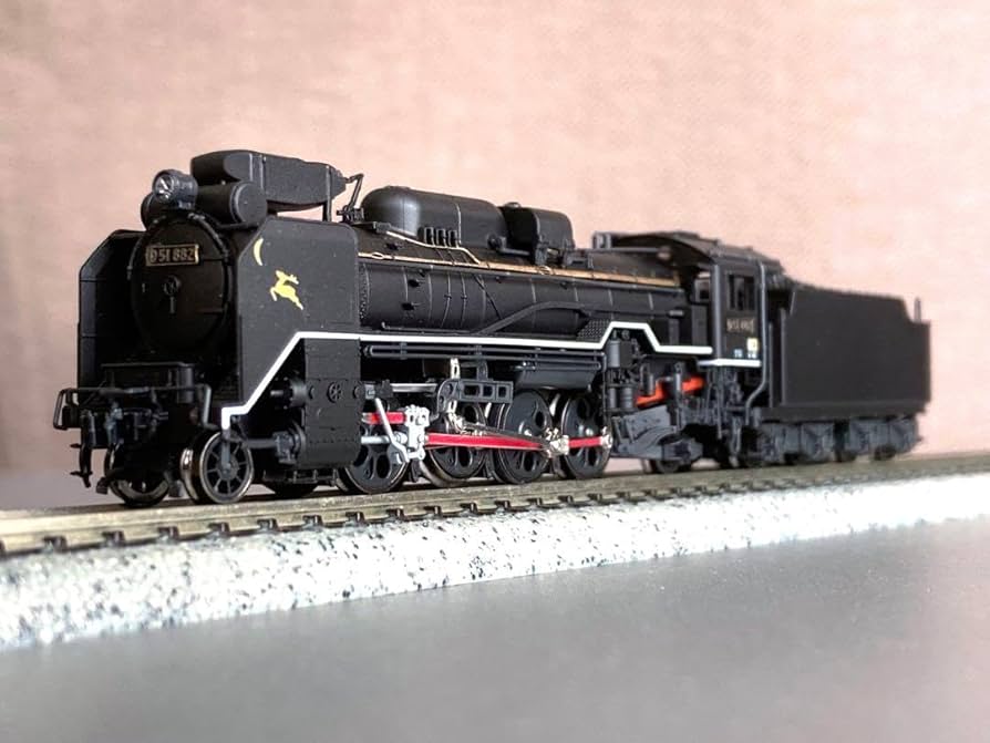 Amazon.co.jp: Nゲージ KATO京都駅店特製 蒸気機関車D51形882号機「月