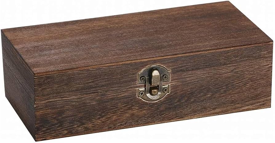 Amazon｜MaT store 木箱 小物入れ 蓋付き 箱 木製ボックス 木の箱 収納
