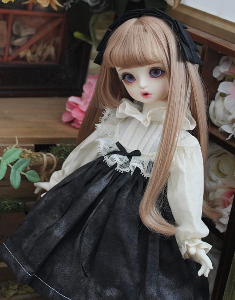 Amazon | 1/6 1/4 1/3ドール服 人形服 ワンピース 人形ドレス メイド服