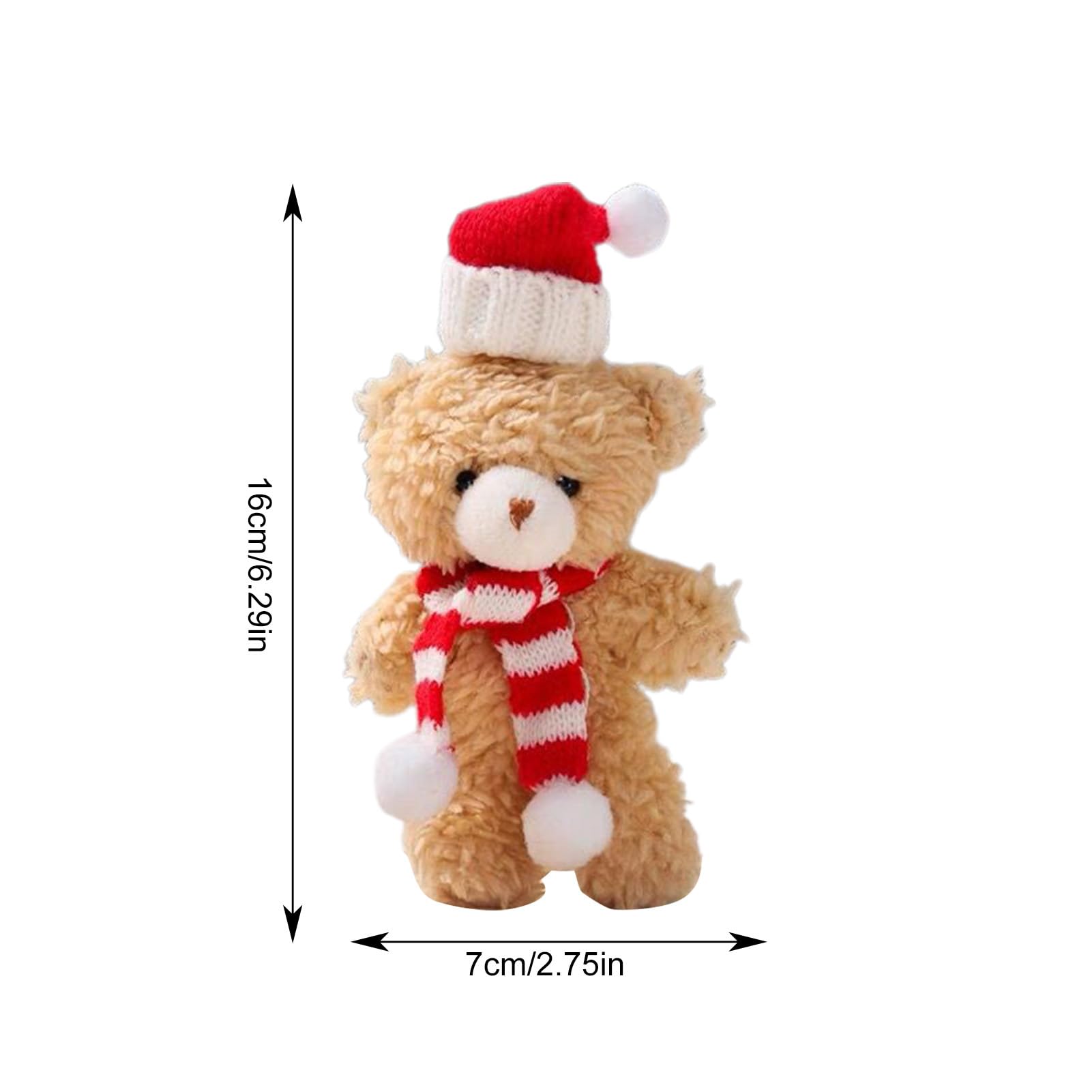 Amazon.co.jp: クリスマスベアのぬいぐるみ,クリスマスベアの