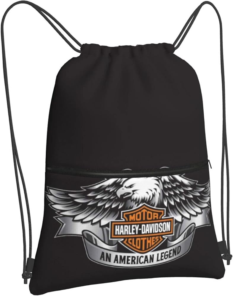 Amazon.co.jp: [YCLNFC] 人気 束口ナップサック ハーレーダビッドソン