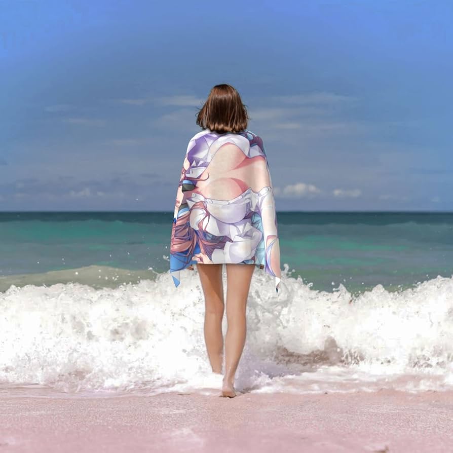 Amazon.co.jp: 五等分の花嫁 中野三玖 バスタオル おしゃれ セクシー