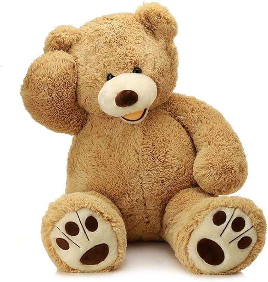 Amazon.com: MorisMos Smiling Giant Teddy Bear, 39inch Large