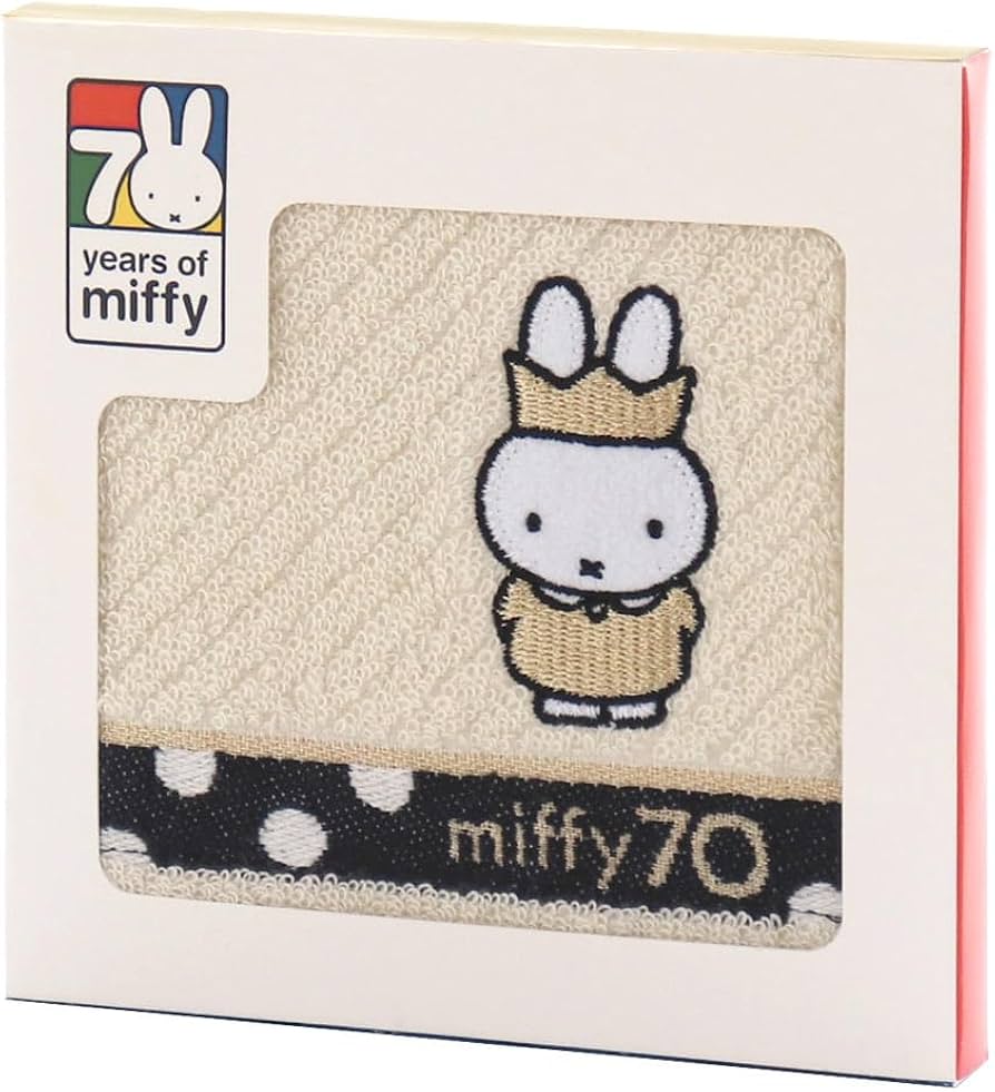 Amazon｜ミッフィー タオルハンカチ ミッフィー刺繍 （専用パッケージ