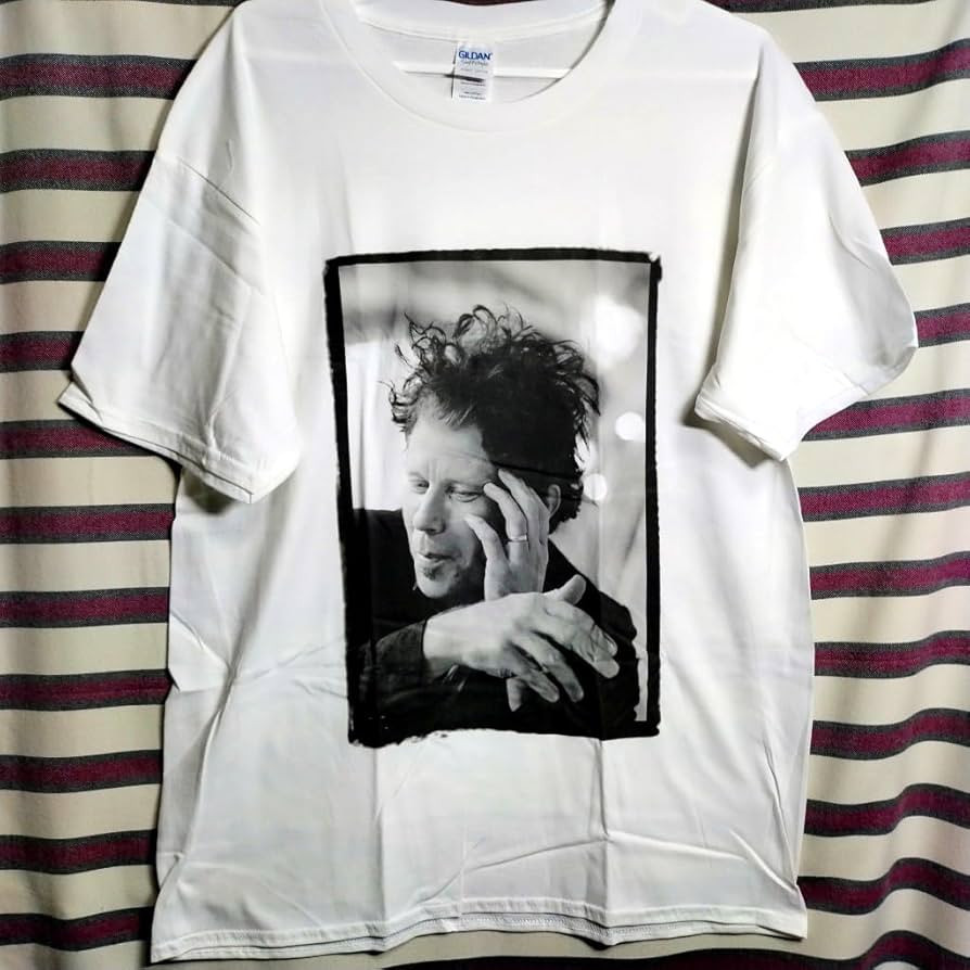 Amazon.co.jp: トムウェイツ Tom Waits ビッグプリントバンドTシャツn