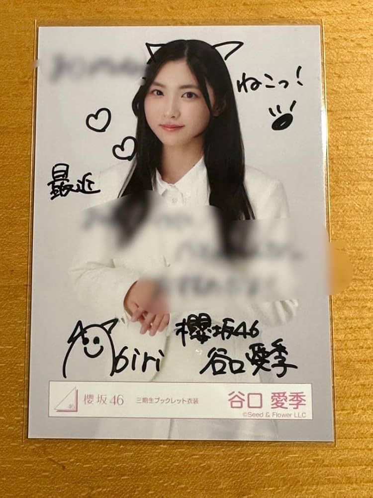 ま*る様 井上梨名 直筆サイン入りポスター 2025年最新】井上梨名 直筆