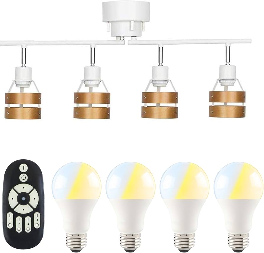 Amazon.co.jp : 共同照明 シーリングライト 4灯 6畳 8畳 北欧