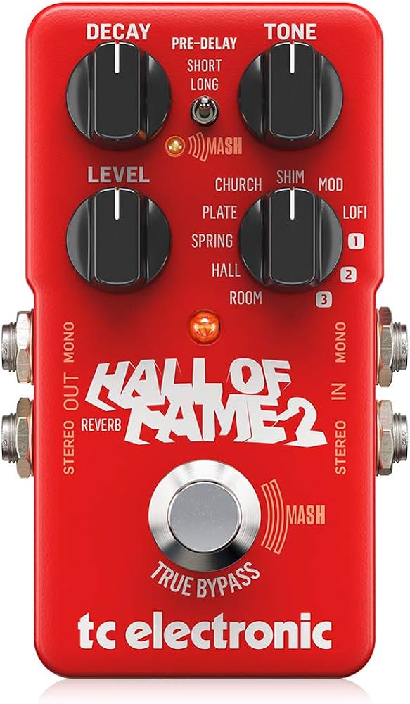 Amazon.com: TC Electronic Hall of Fame 2 Reverb Pedal : Everything