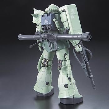 Amazon.com: RG Mobile Suit Gundam MS-06F Mass Production Zaku 1