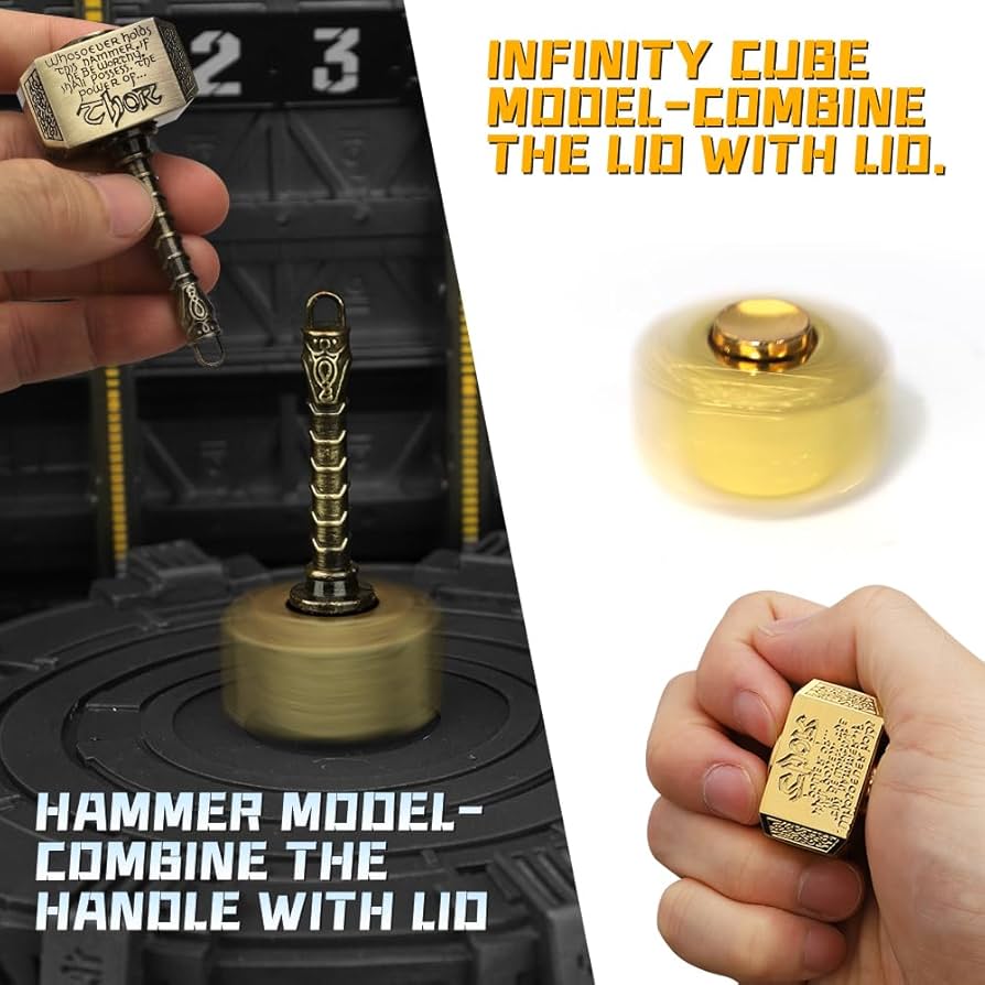 Amazon | ハンドスピナー ベアリング Thor Hammer Fidget Spinners