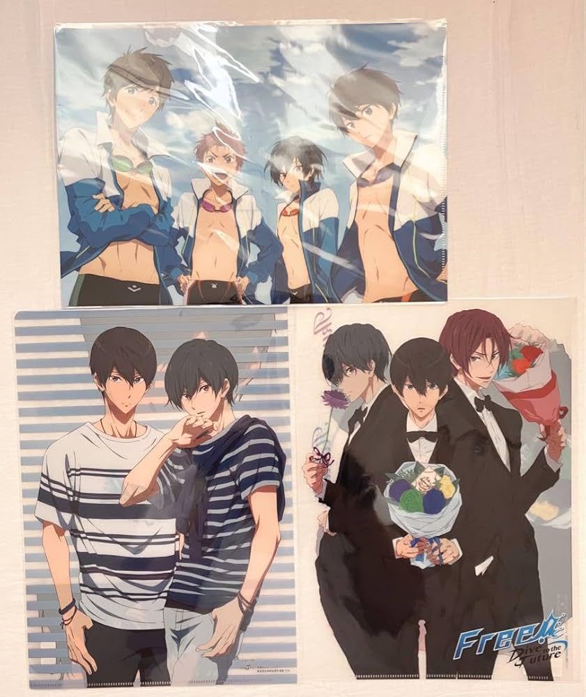 Amazon.co.jp: free クリアファイル 七瀬遙 松岡凛 桐嶋郁弥 : おもちゃ