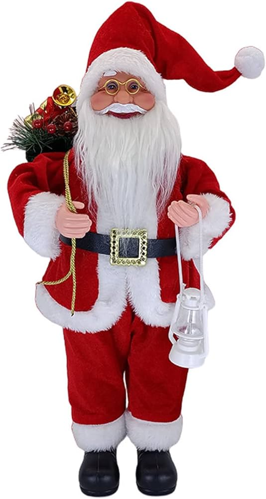 Amazon.co.jp: サンタクロース 人形 置物 クリスマス サンタクロース