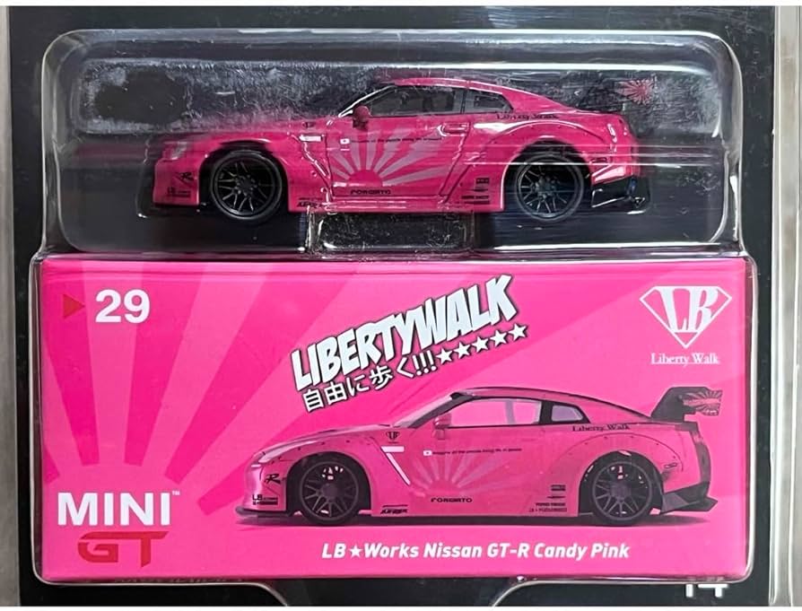 未開封 R35GTR リバティウォーク クラスピンク 未開封 R35GTR リバティ