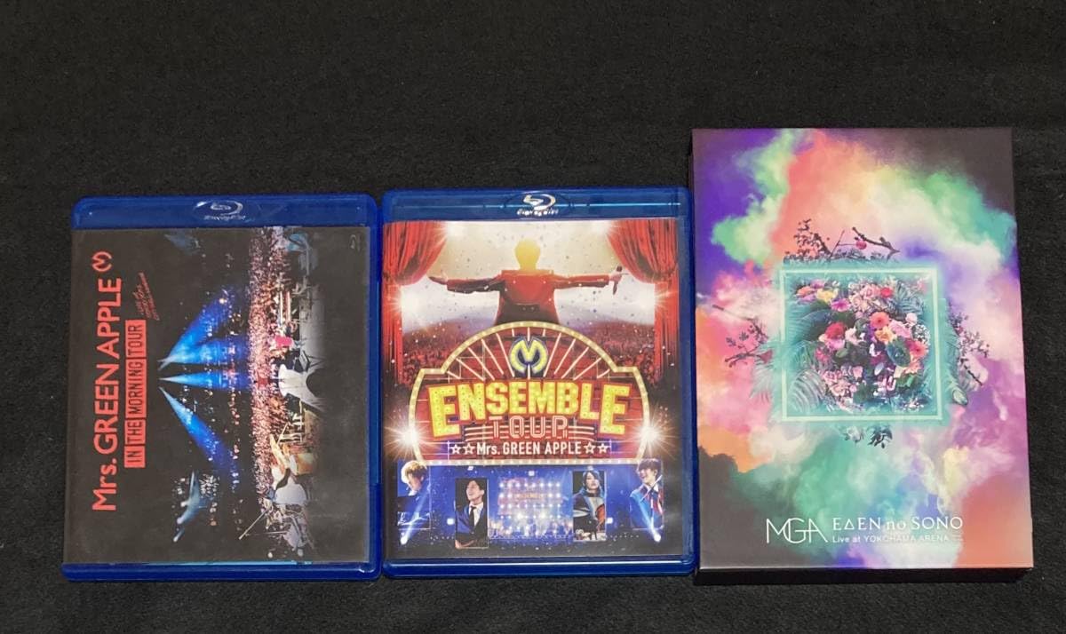 Amazon.co.jp: ※※ Mrs.GREEN APPLE Blu-ray 3枚セット IN THE MORNING