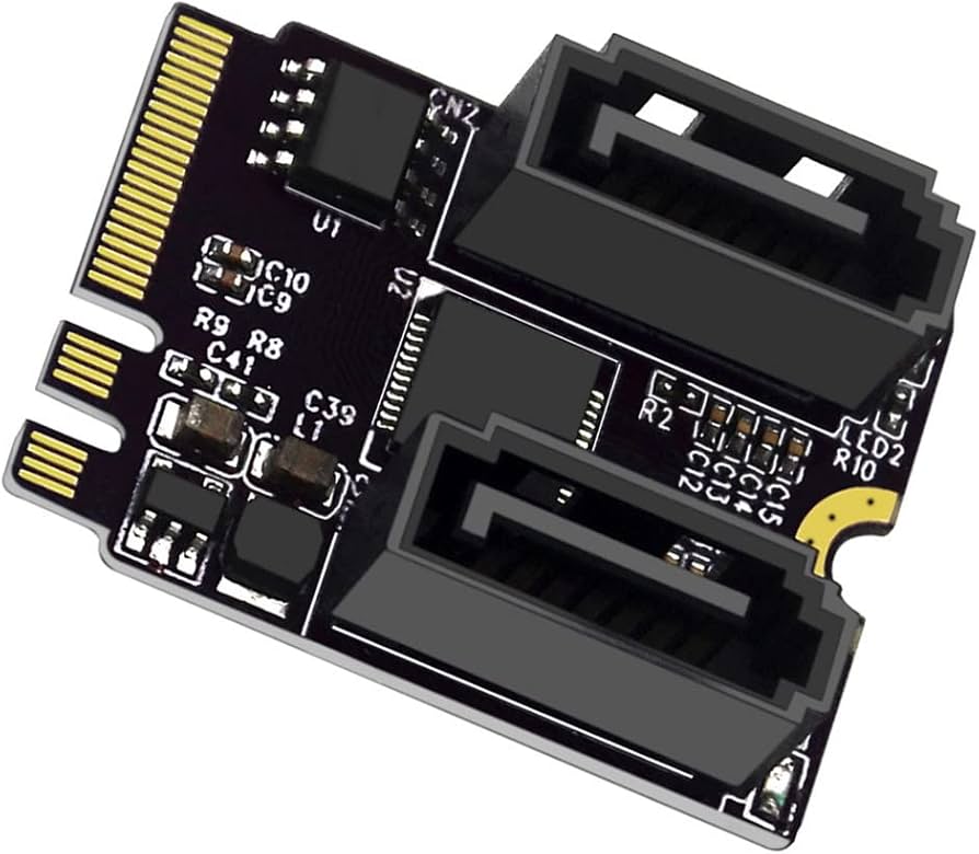 Amazon.co.jp: cablecc NGFF キー A+E PCI Express to SATA 3.0 6Gbps