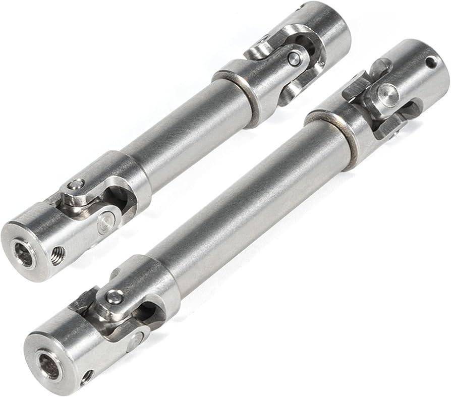Amazon | ユニバーサルジョイントドライブシャフト 2個 1/18 RCロック