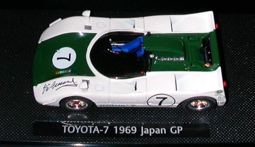 Amazon | エブロ 1/43 トヨタ 7 日本GP 1969 №7 ホワイト/グリーン