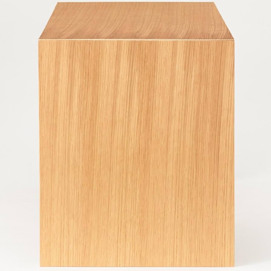 Amazon｜無印良品 コの字の家具 幅70×奥行30×高さ35cm 積層合板 オーク