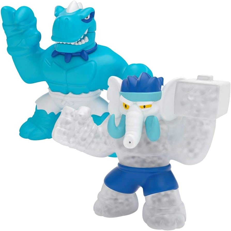 Amazon.com: Heroes of Goo Jit Zu Dino Power Versus Pack Versus