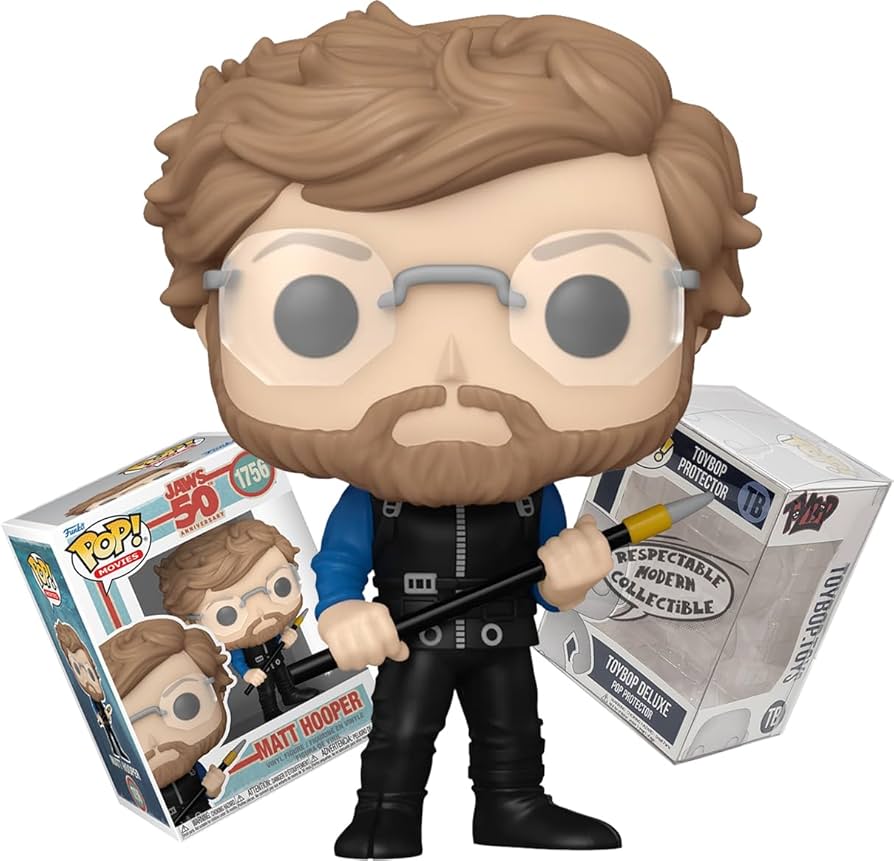 Amazon.com: Funko Jaws 50th Anniversary - Matt Hooper with Harpoon