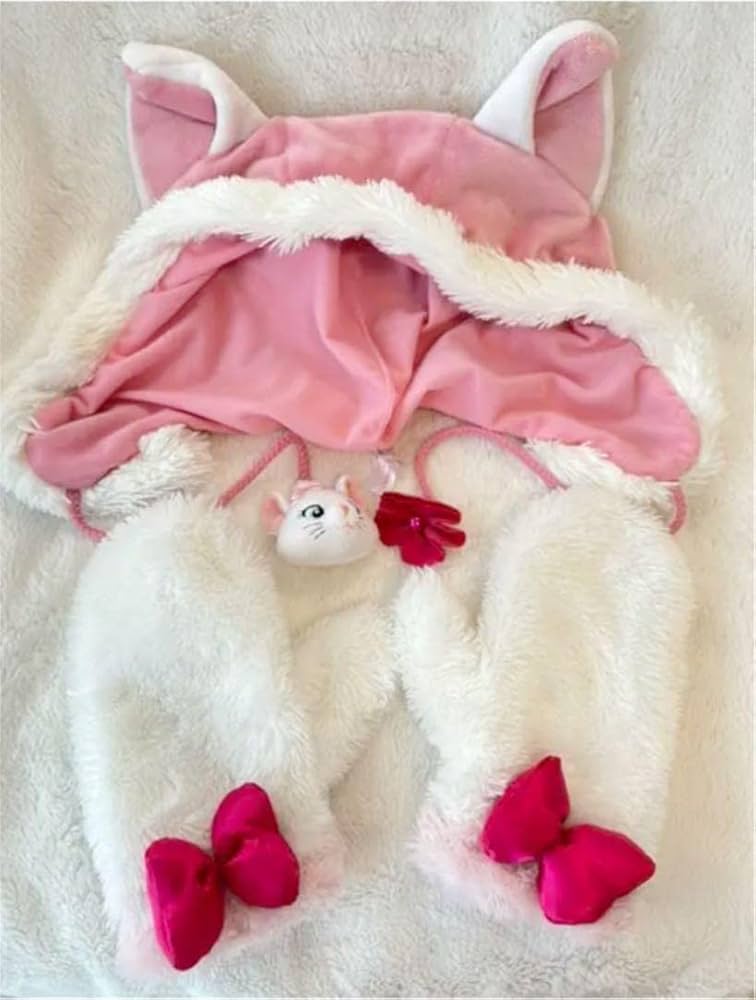 Amazon.co.jp: デイズニーファンキャップ 手袋 ミトン マリーちゃん