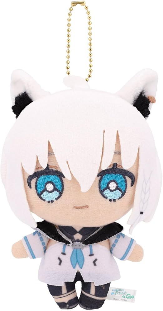 Amazon.co.jp: 白上フブキ ぬいぐるみ ホロフレ friends to Go 公式