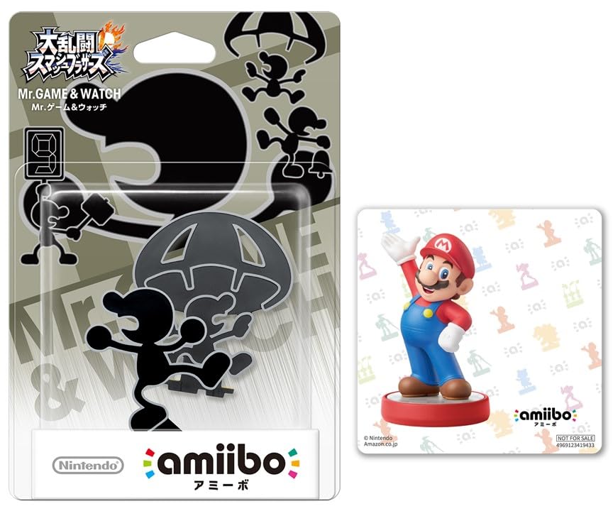 Amazon.co.jp: amiibo Mr.ゲーム&ウォッチ (大乱闘スマッシュ