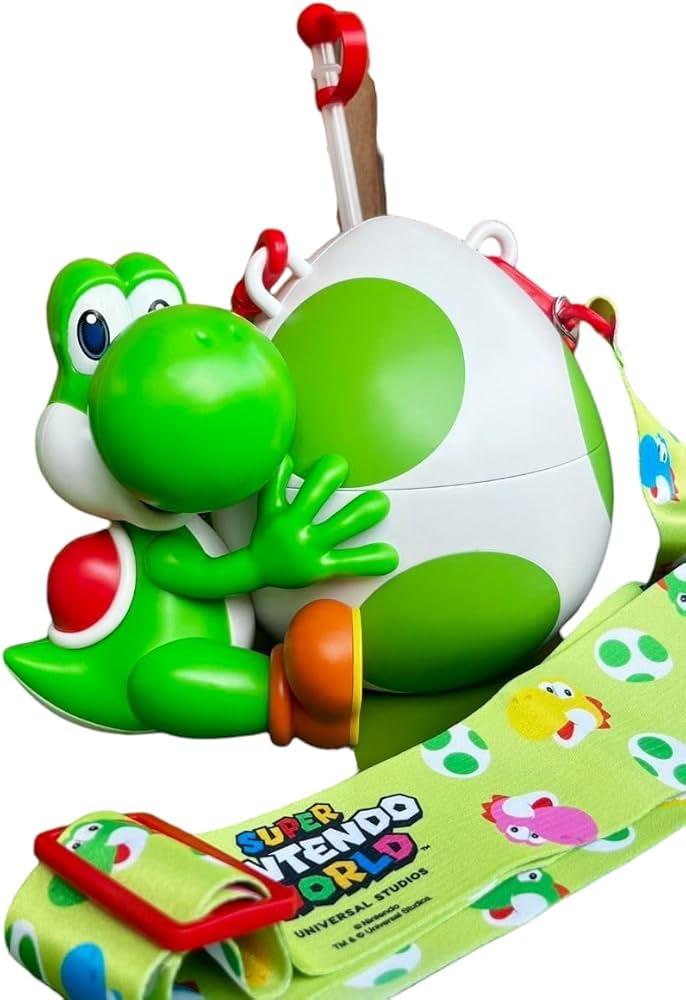 Amazon｜USJ マリオ ヨッシー ドリンクボトル 未使用品｜水筒