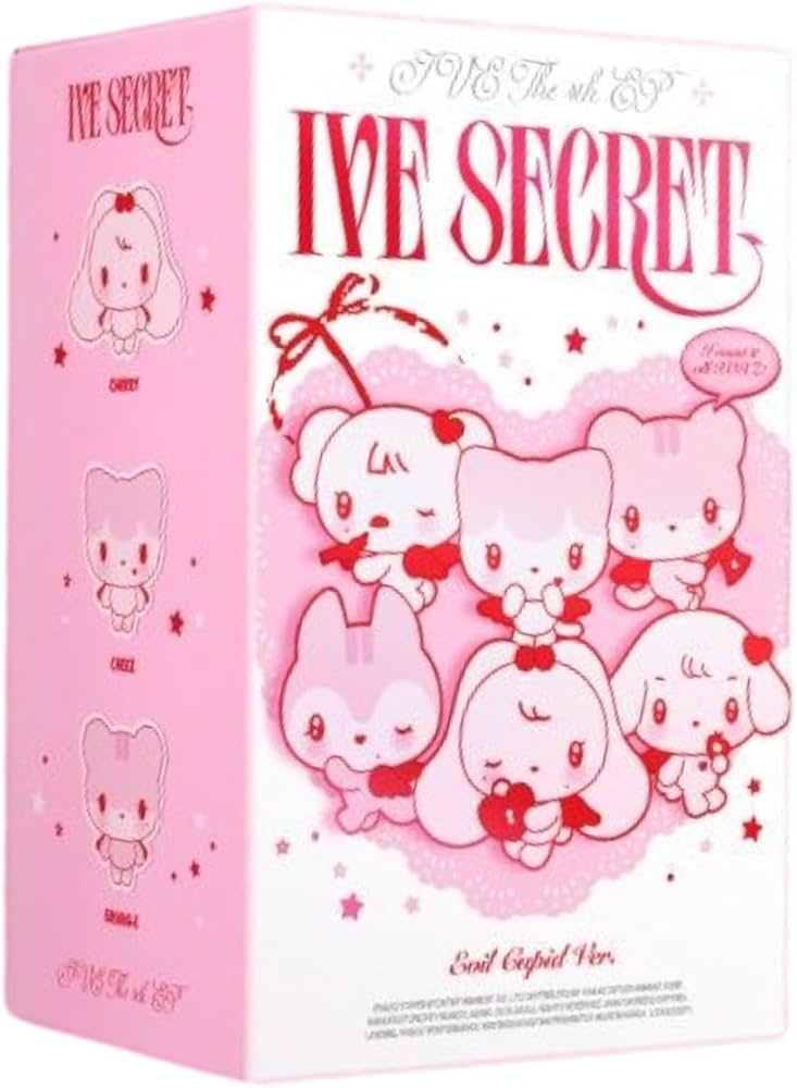 Amazon.com: IVE THE 4th EP Platform Limited Album XOXZ [IVE SECRET