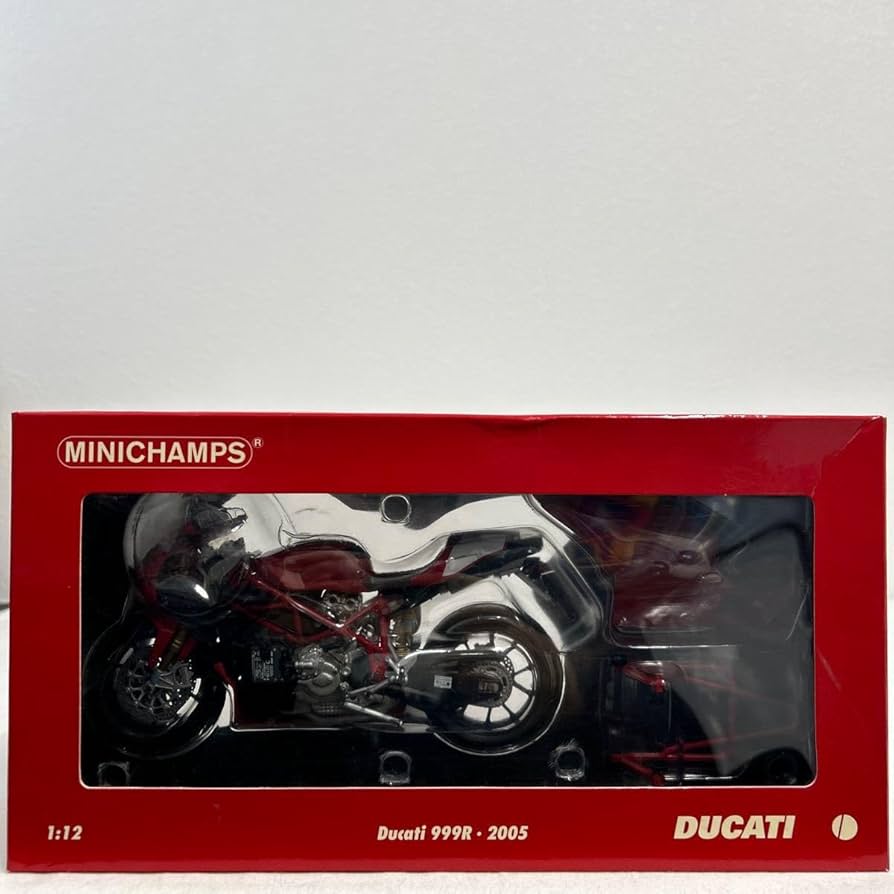 Amazon | MINICHAMPS 1/12 DUCATI 999R 2005 Red ミニチャンプス