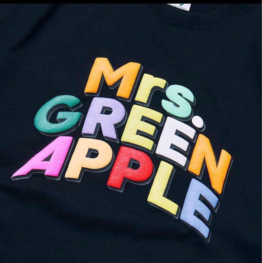 Amazon.co.jp: Mrs. GREEN APPLE Tシャツ XL ミセスグリーンアップル