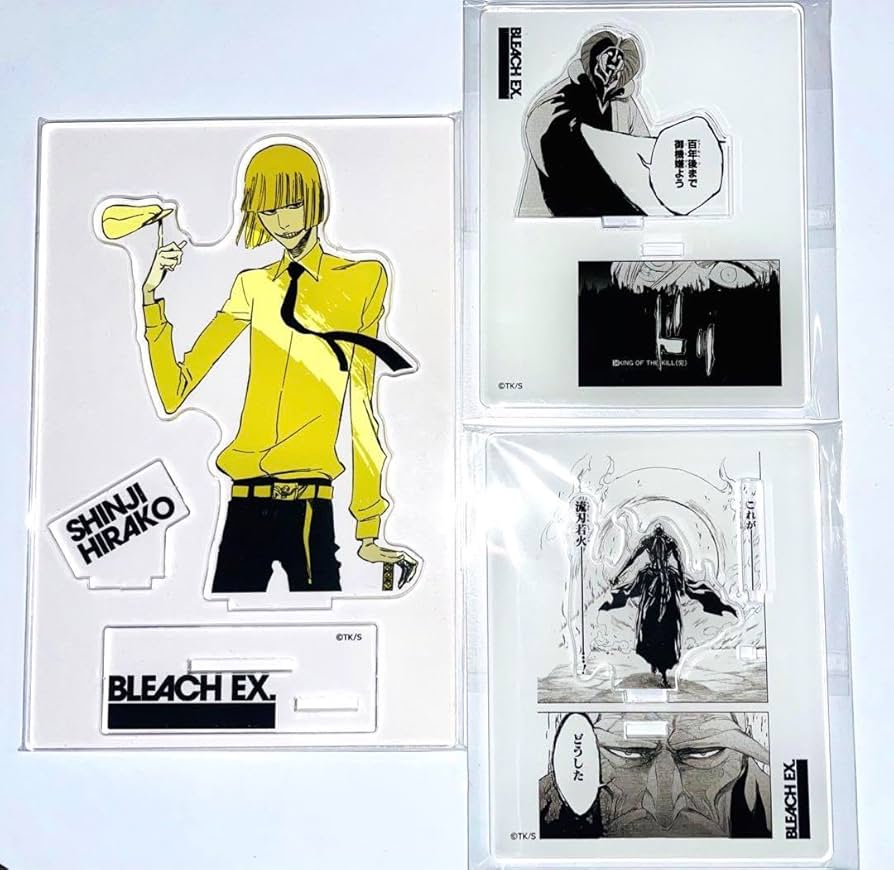 Amazon.co.jp: bleach 原画展 平子真子 涅マユリ 山本元柳斎重國