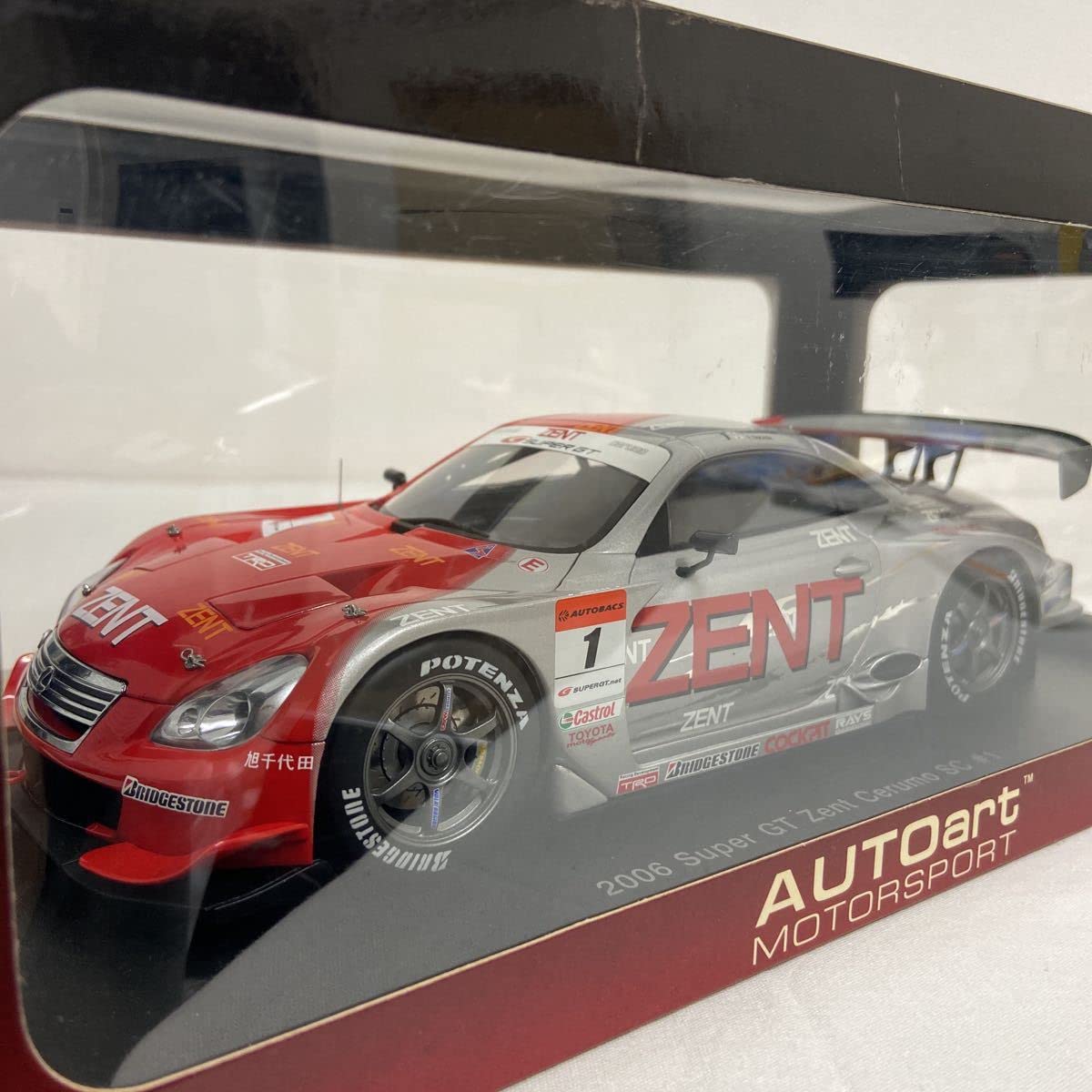 Amazon | AUTOart 1/18 LEXUS SC430 SUPER GT500 2006年 ZENT CERUMO