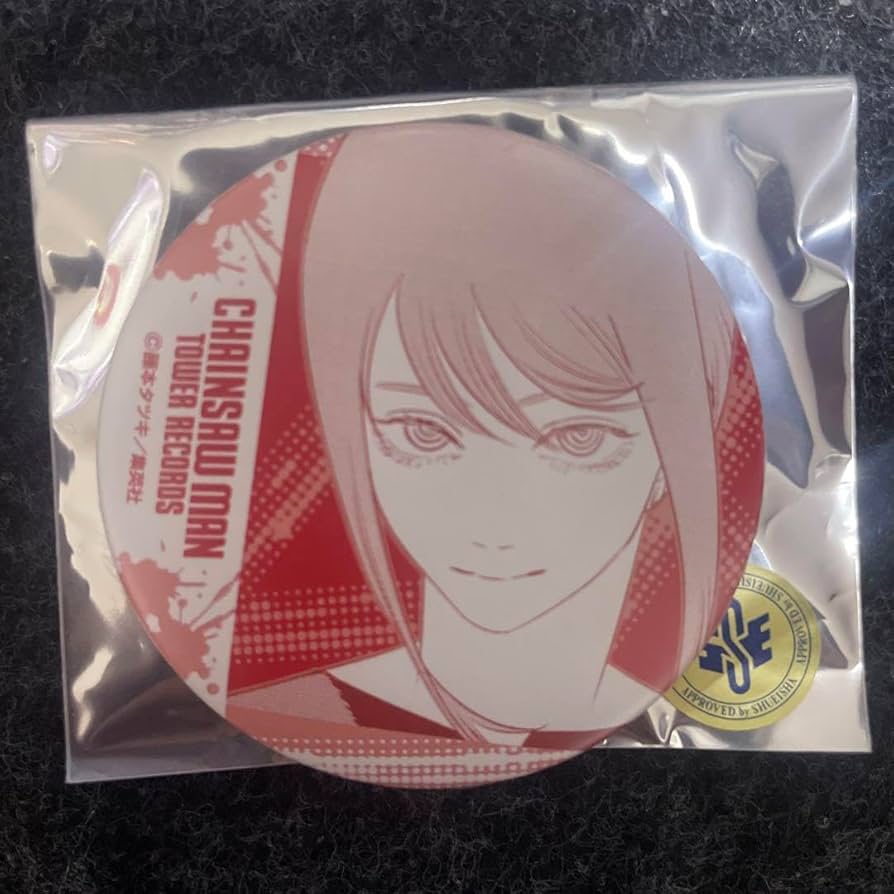 チェンソーマン マキマ 超インテリ作戦 缶バッジ レア チェンソーマン_