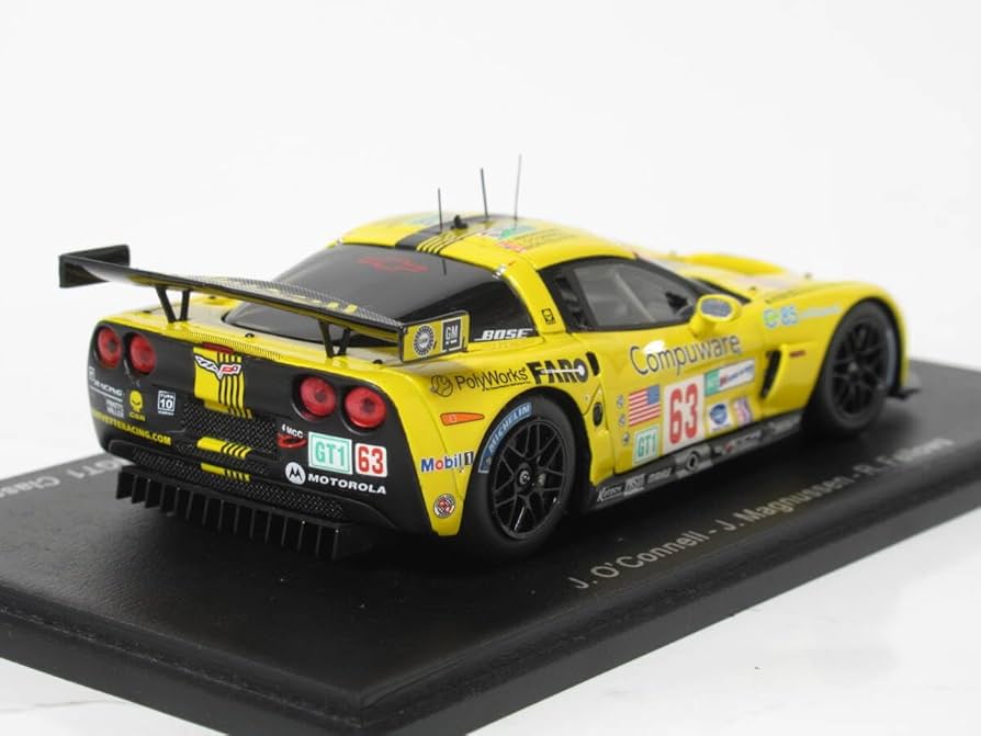 Amazon | 1/43 コルベット C6-R コルベットレーシング #63 ルマン 2008