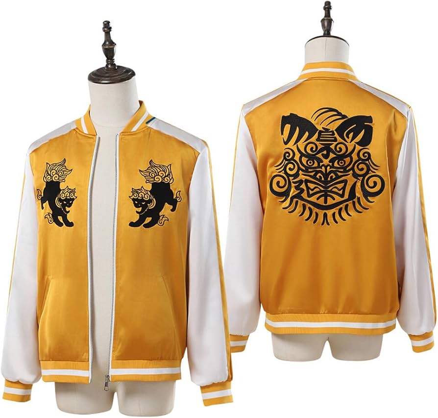 Amazon | WIND BREAKER ウィンドブレーカー 獅子頭連 刺繍ジャケット