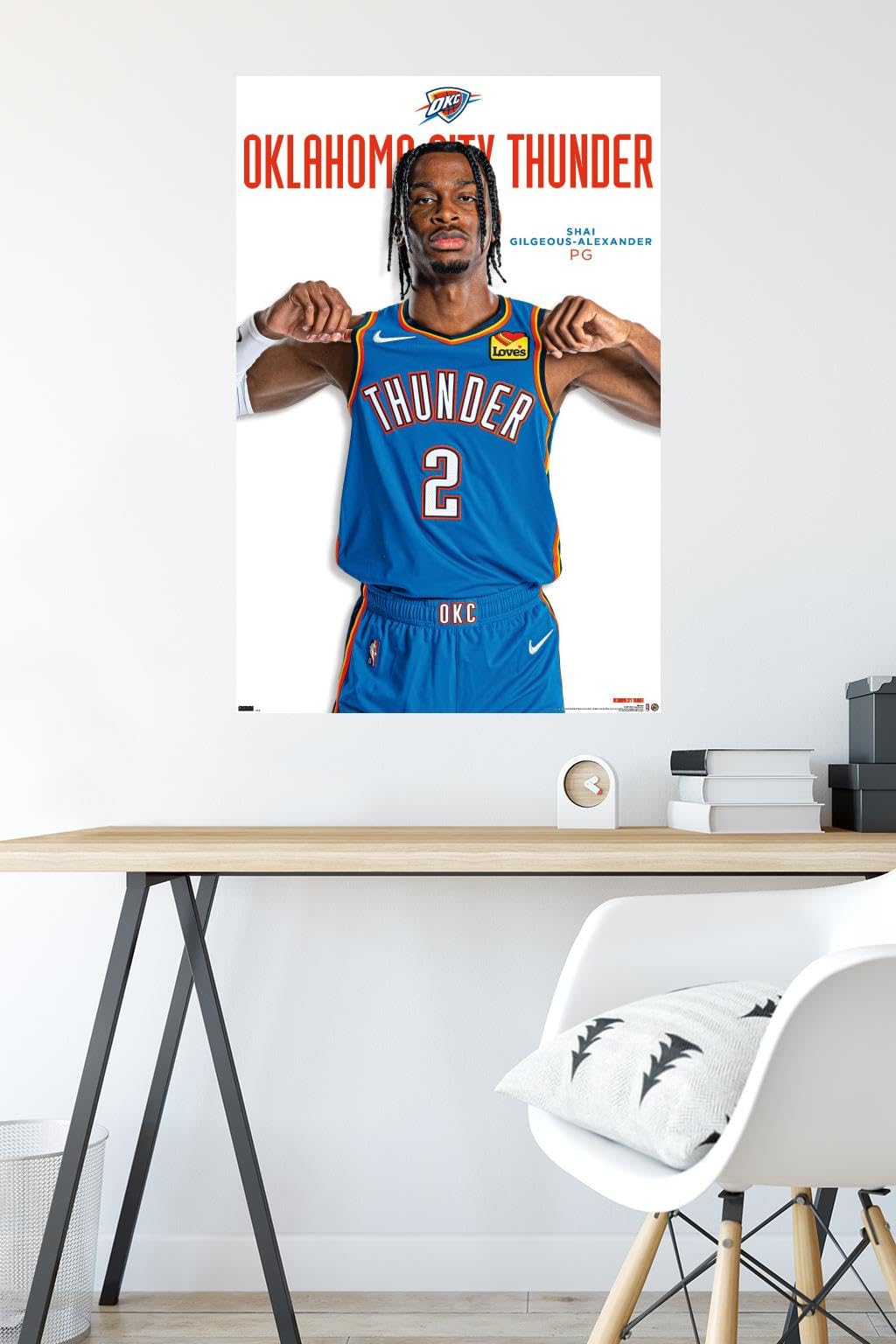 Amazon.com: Trends International NBA Oklahoma City Thunder - Shai