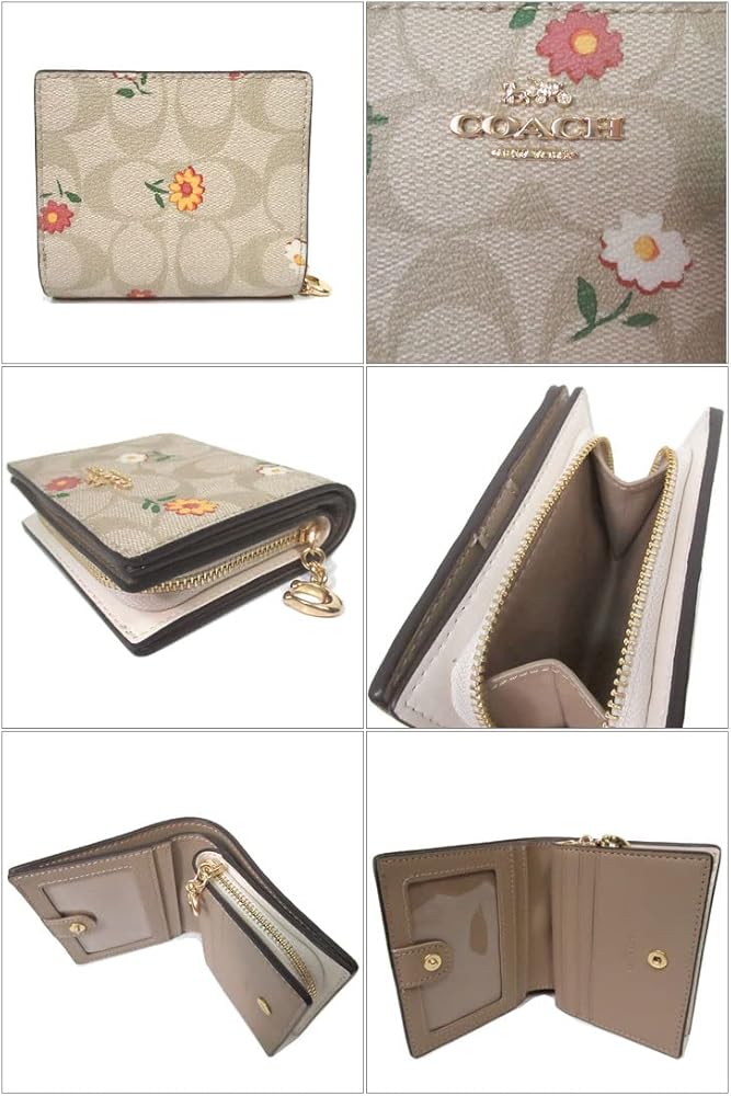 Amazon | [コーチ] 財布 二つ折り(小銭入れあり) COACH シグネチャー