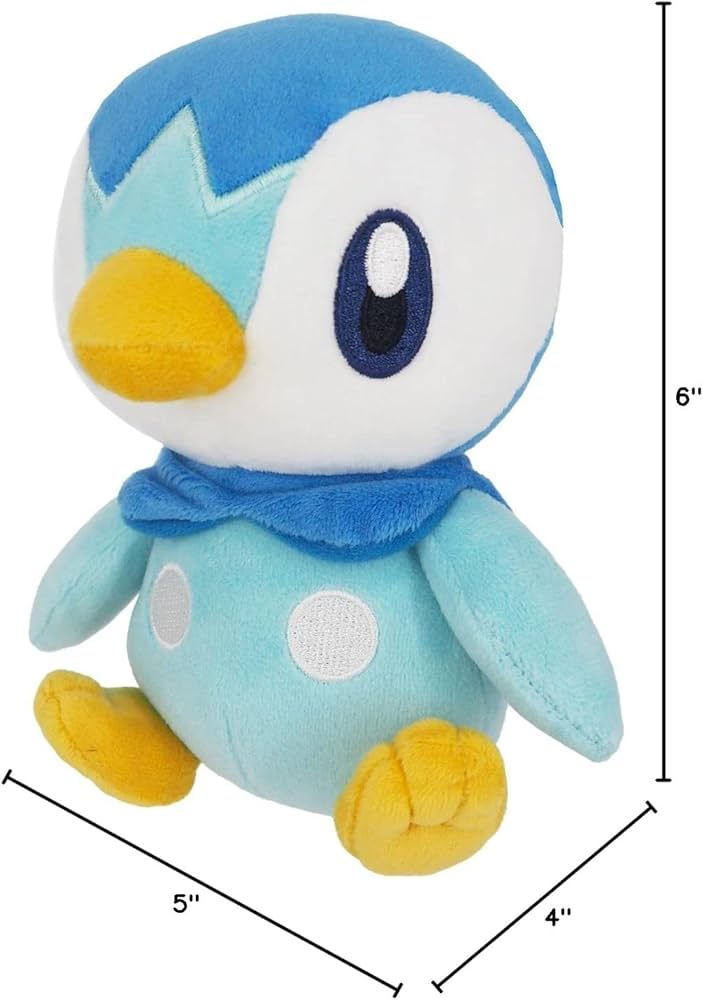 Amazon.com: Sanei Pokemon All Star Collection - PP89 - Piplup