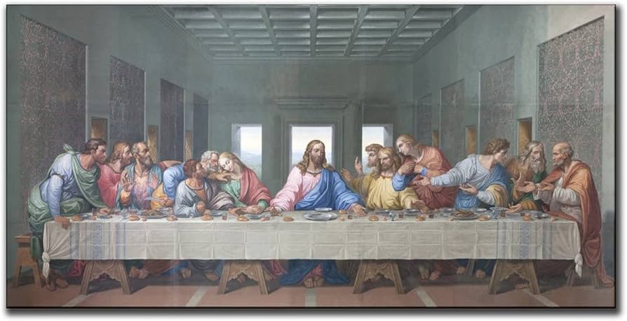 Amazon.co.jp: 最後の晩餐 レオナルド・ダ・ヴィンチ 最後の晩餐