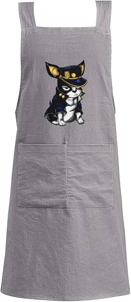 Amazon｜ジョジョの奇妙な冒険 イギー エプロン レディース メンズ