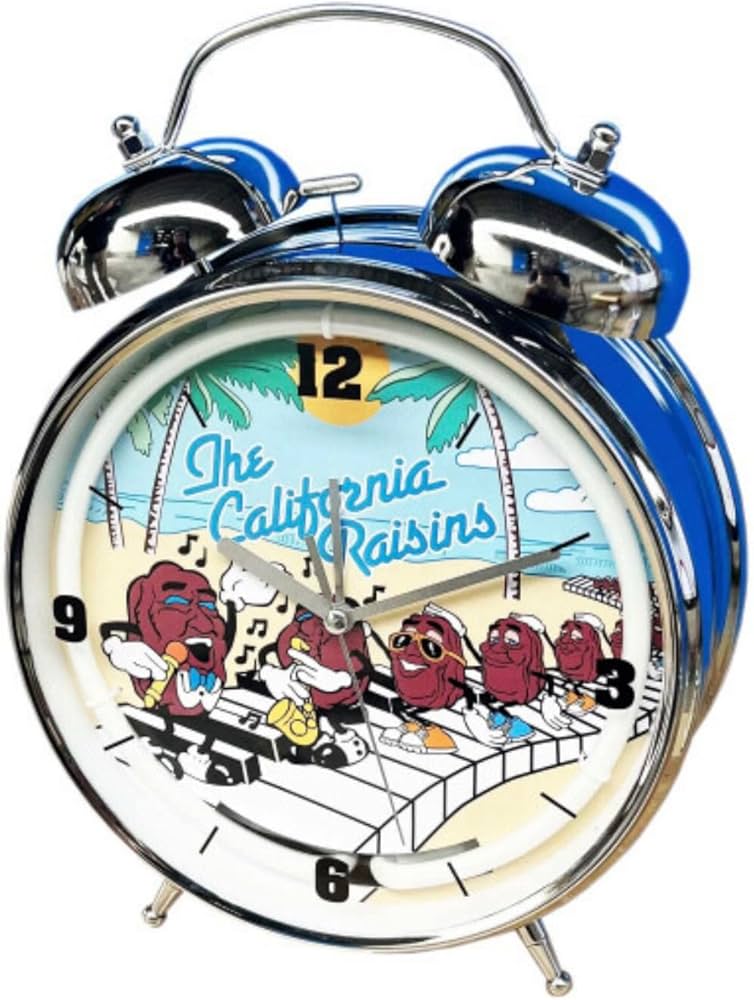 Amazon.co.jp: アメリカン ネオン ビッグ アラーム クロック (30cm